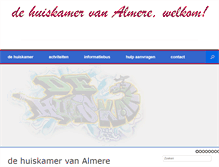 Tablet Screenshot of dehuiskameralmere.nl